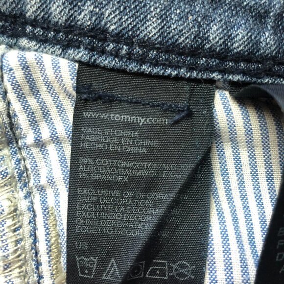 TOMMY Hilfiger Red Label Tiffany Demin Capri Fit Jeans Size 25 - Picture 11 of 16